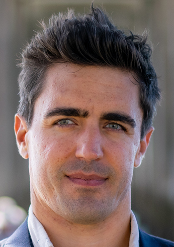 man smiling for camera