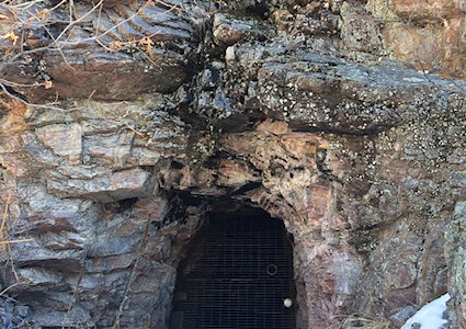 abandoned hardrock mine site