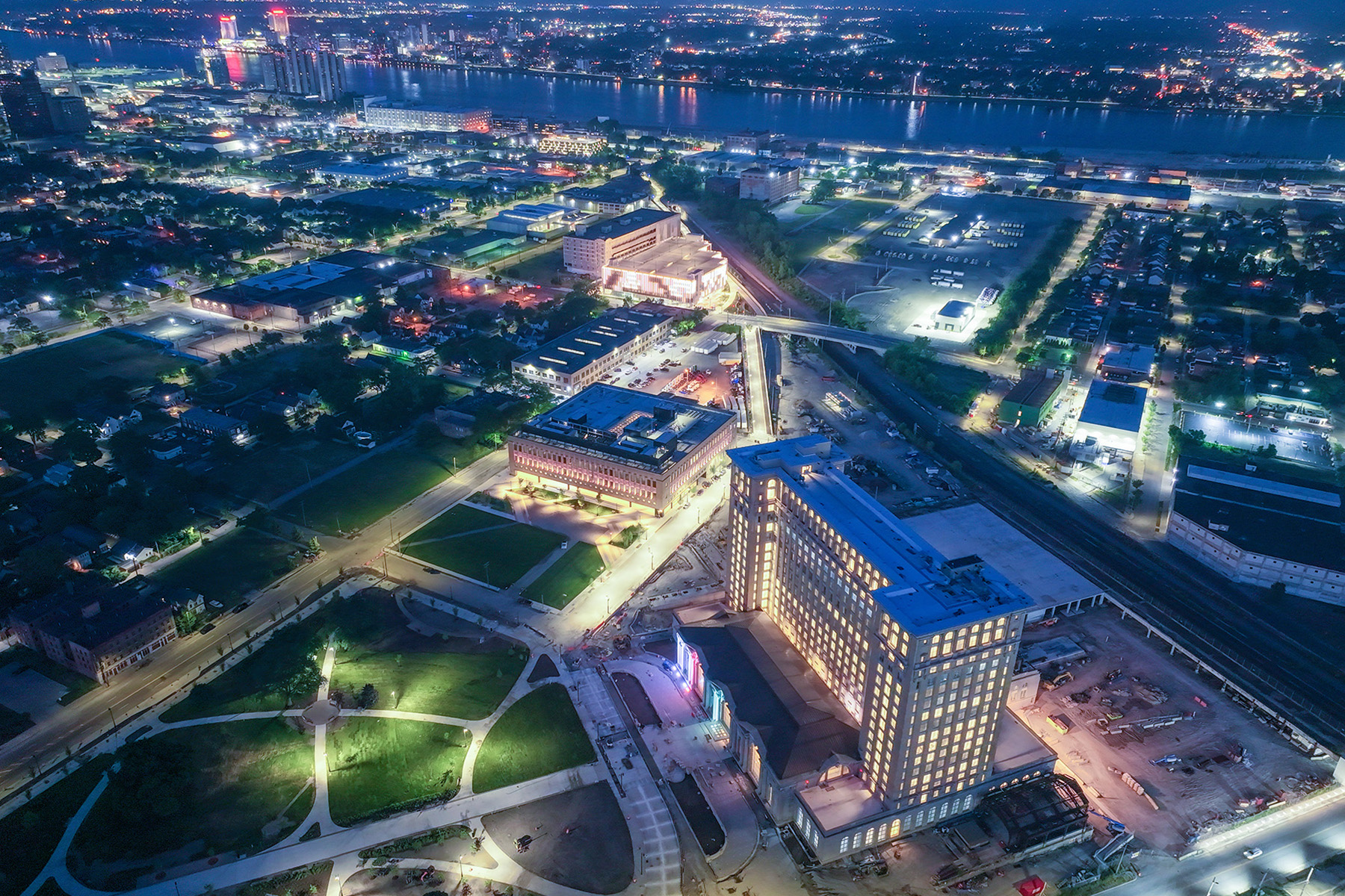 Detroit’s restored Michigan Central Station leads the way for future mobility