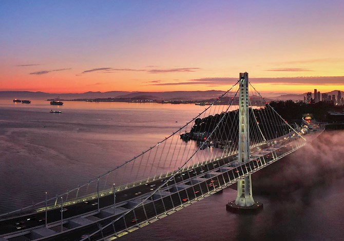 San Francisco Oakland Bay Bridge (Oakland, California) 
