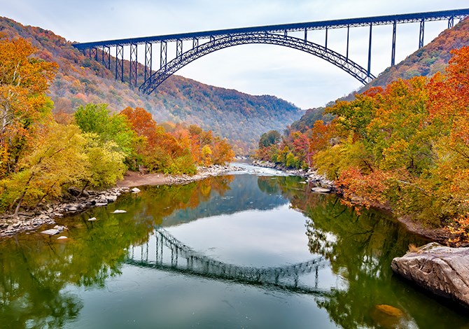 New River Gorge Bridge (Victor, West Virginia) © Getty Images