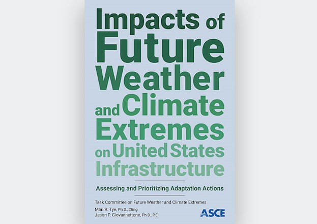 Impacts of Future Weather and Climate Extremes on United States Infrastructure, by Mari R. Tye, Ph.D., CEng; and Jason P. Giovannettone, Ph.D., P.E.