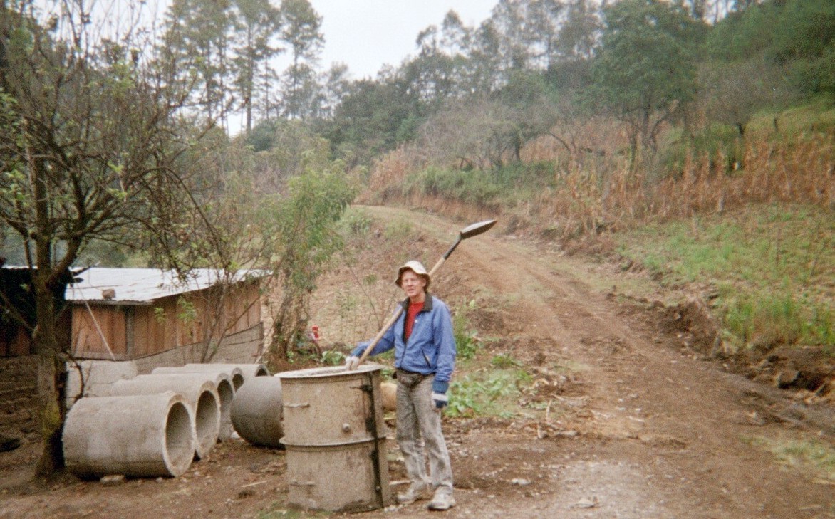 Paul in Guatemala in 2003.