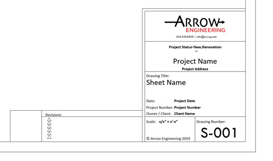 replication of Arrow Engineering sheet