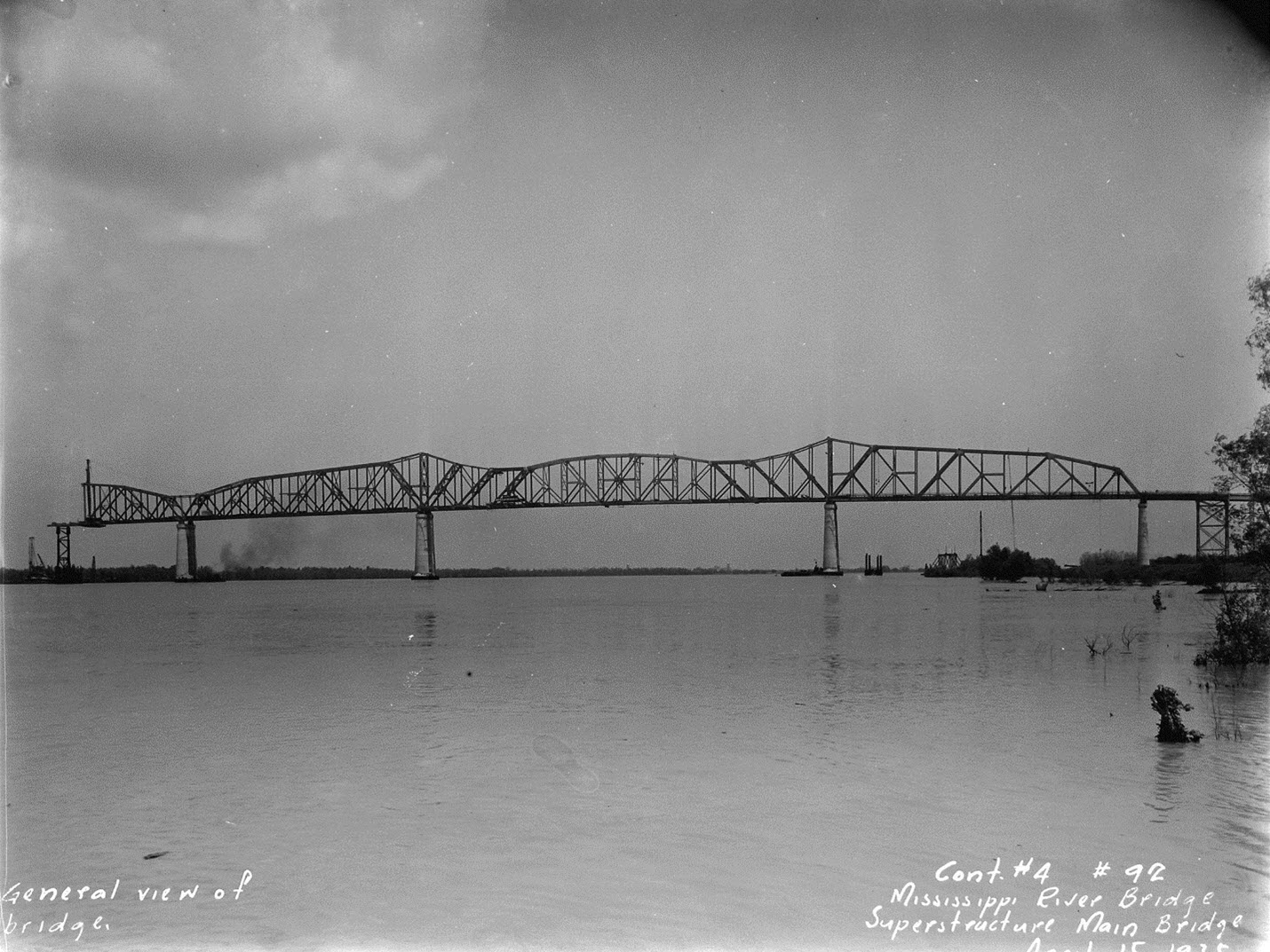 The Huey P. Long Bridge in New Orleans