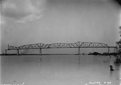 The Huey P. Long Bridge in New Orleans