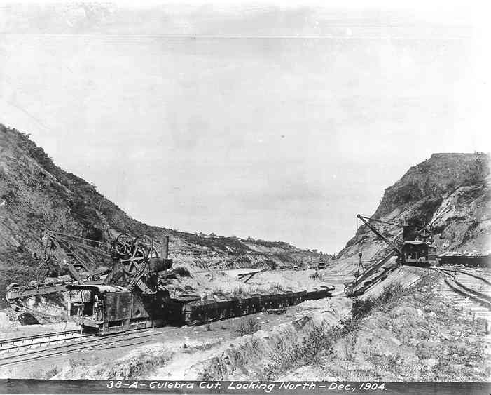 On May 20, 1913, a milestone in the construction of the Panama Canal is achieved with the breakthrough of the Culebra Cut, the deepest excavation at the summit of the canal.