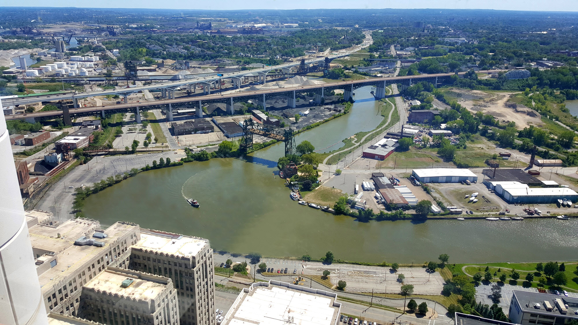 photo of the Cuyahoga River