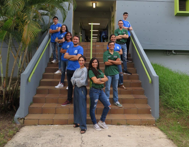 photo of UPR Mayaguez student competition teams