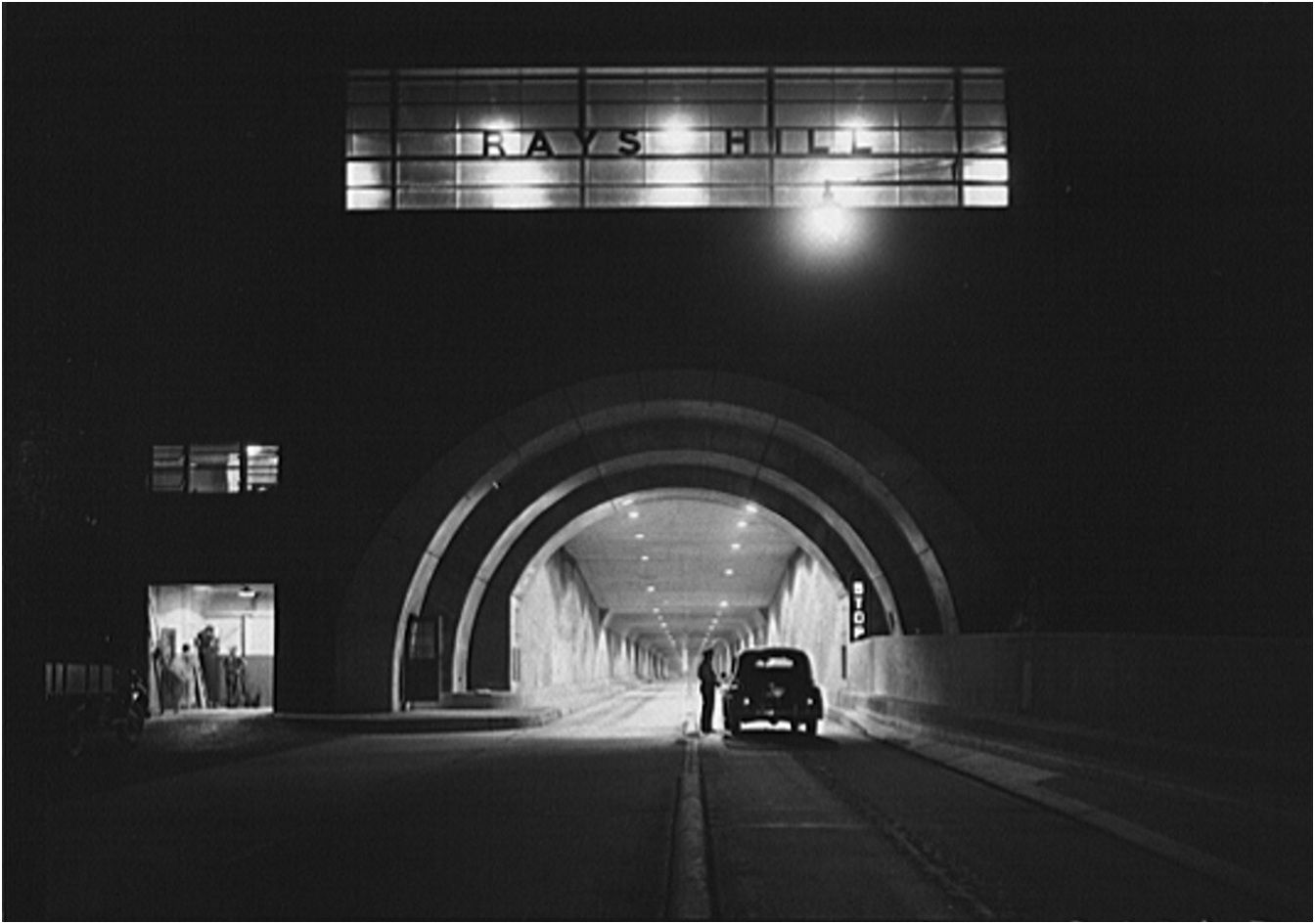 photo of Pennsylvania Turnpike in 1942