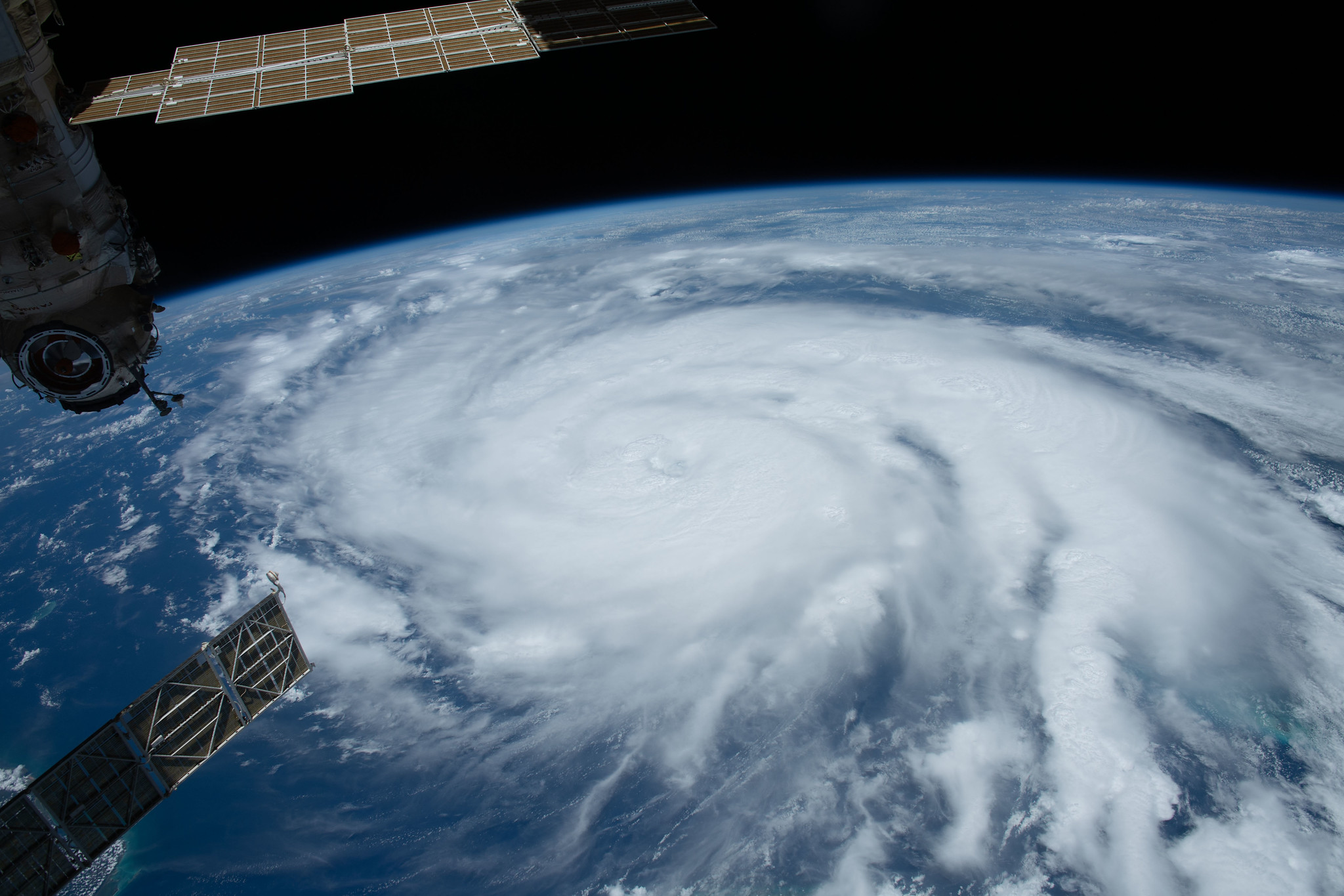 Satellite image of Hurricane Ida