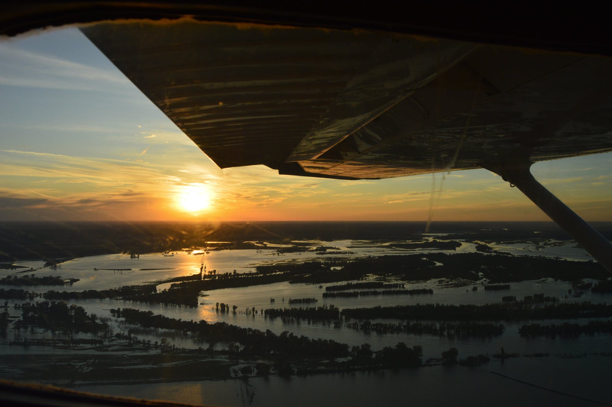 photo of weather plane