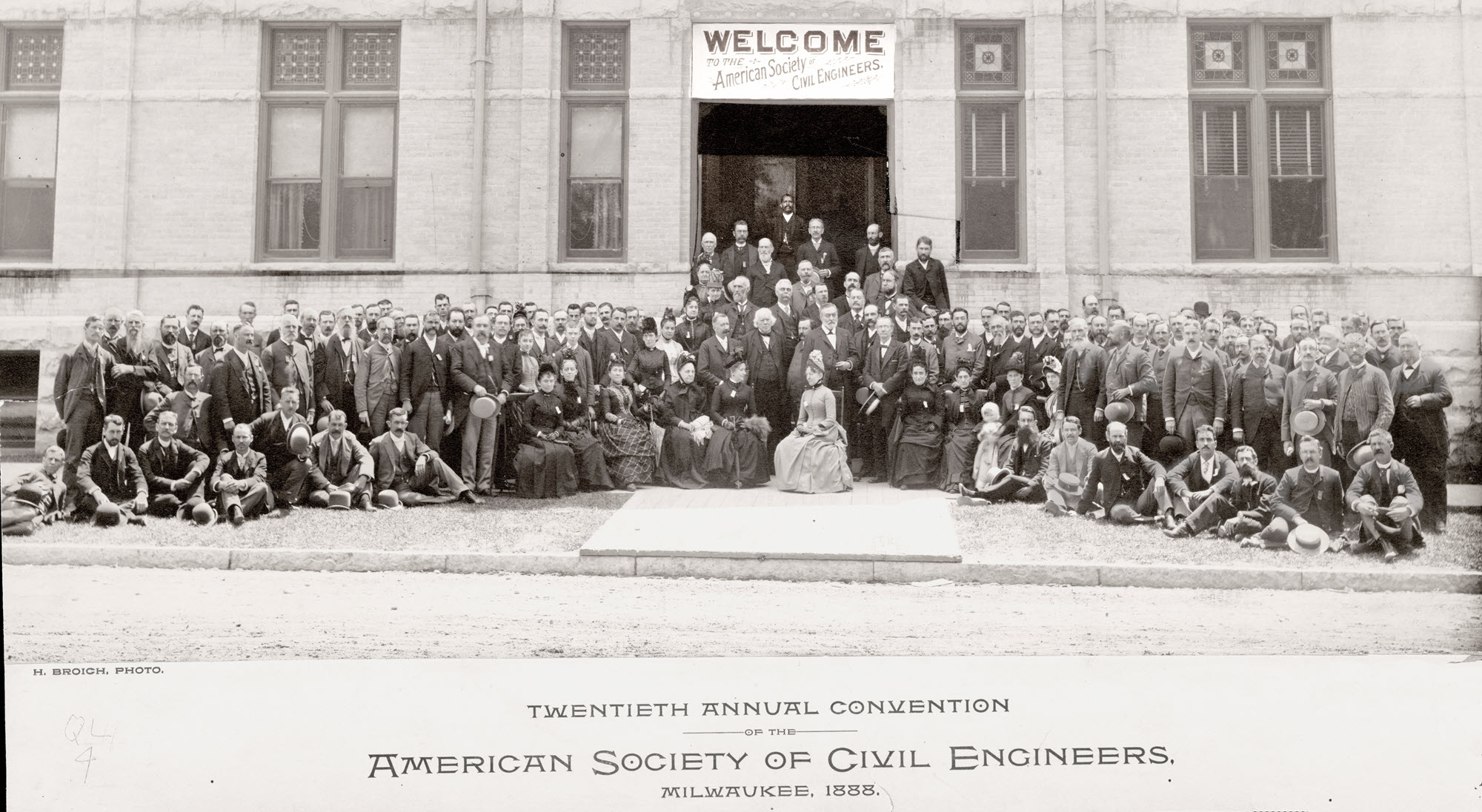 original photo of ASCE 1888 Convention