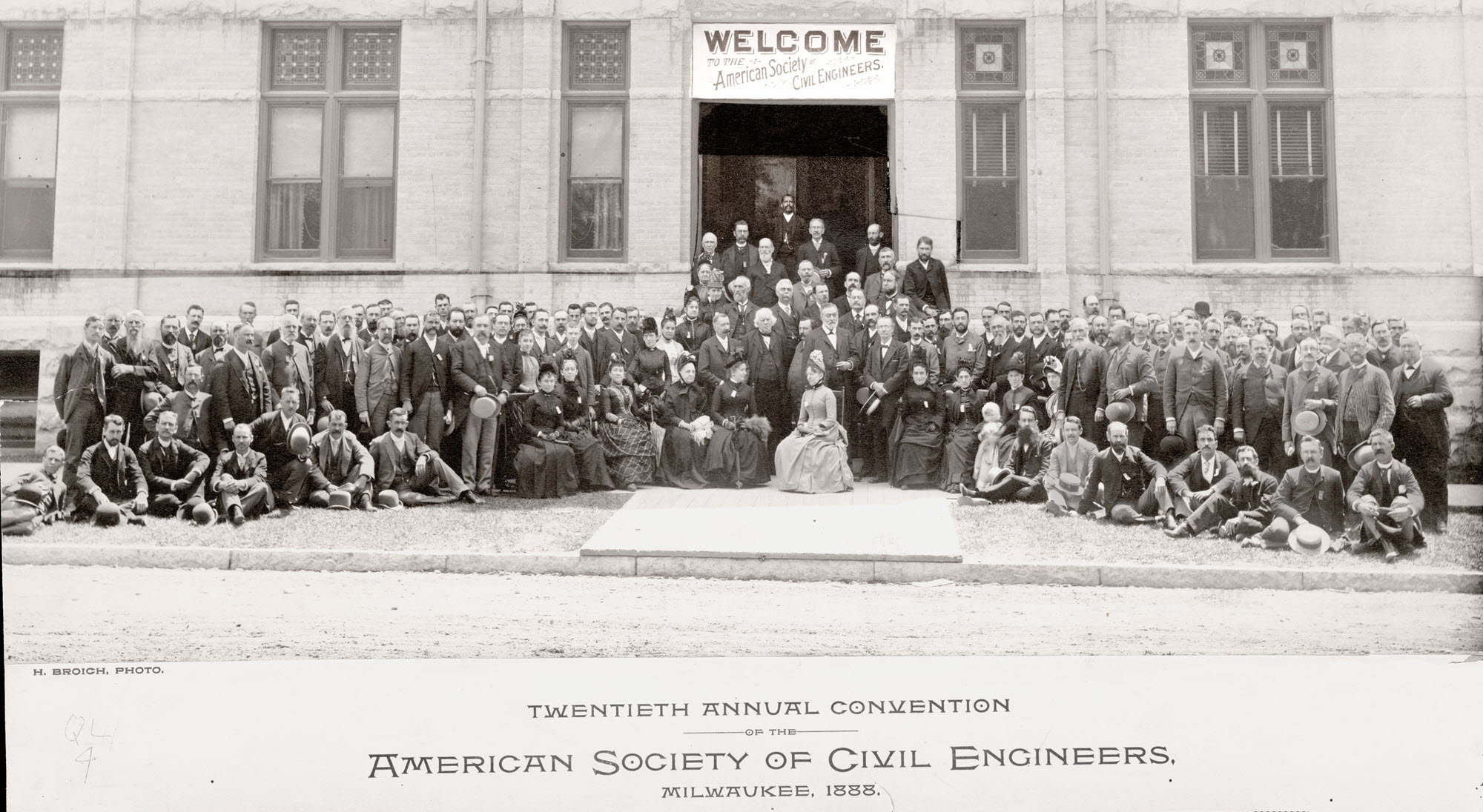 Historic photograph tells stories of ASCE past ASCE