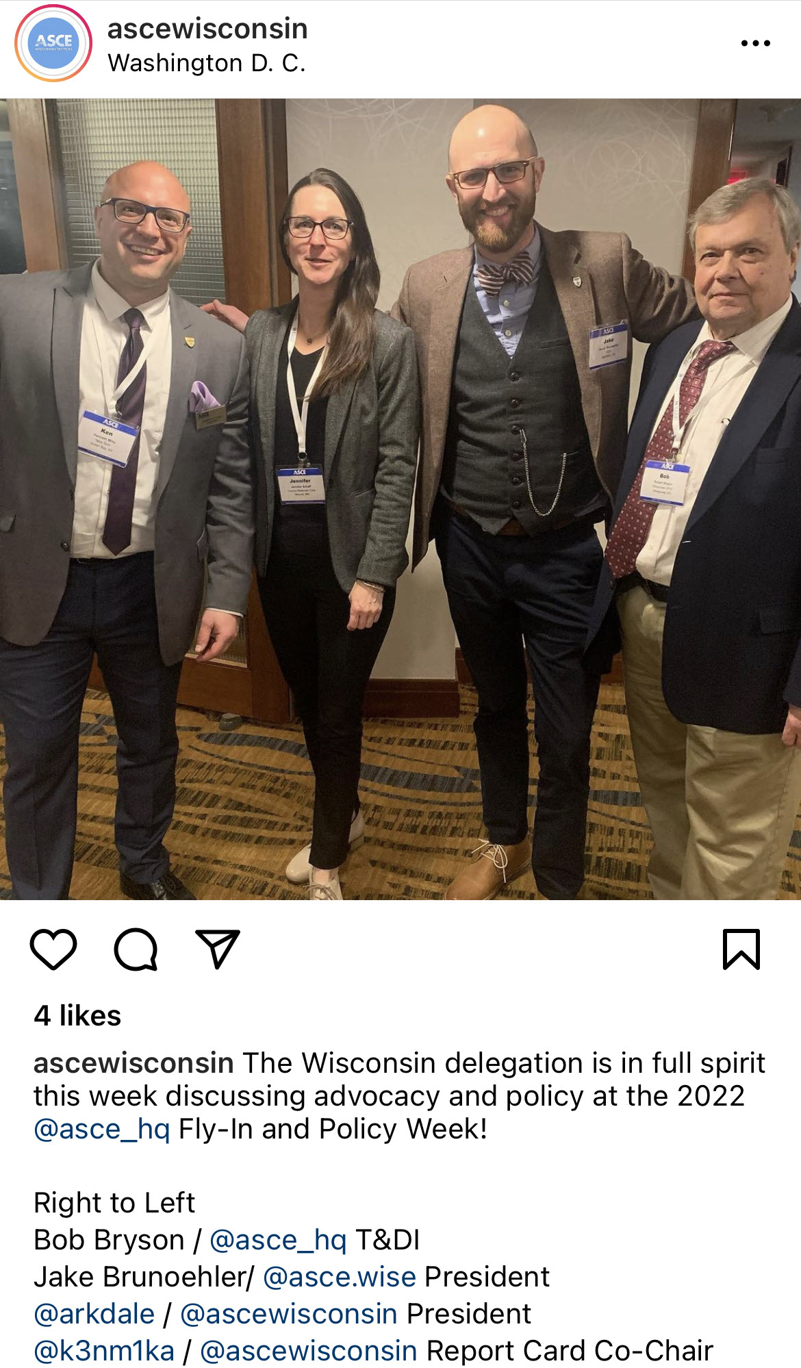 social post from Wisconsin Section at the 2022 Fly-In