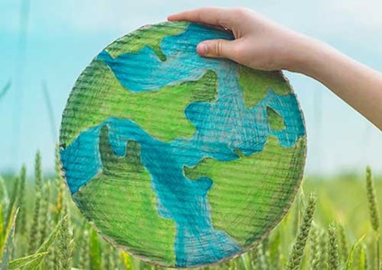 Environmental globe 