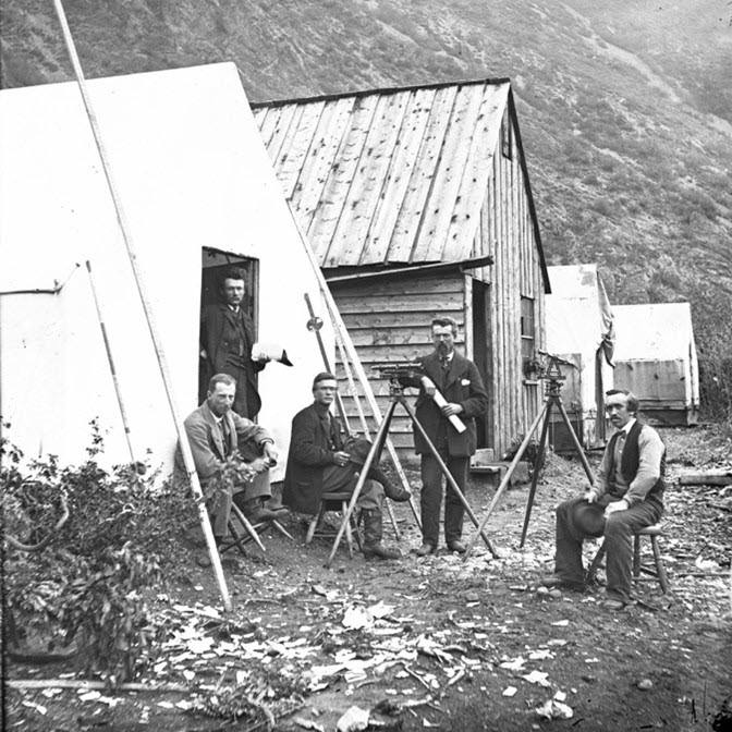 photo of engineer's camp