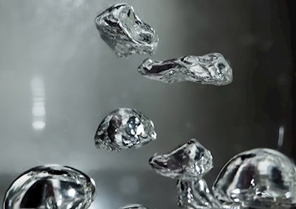 Mercury bubbles
