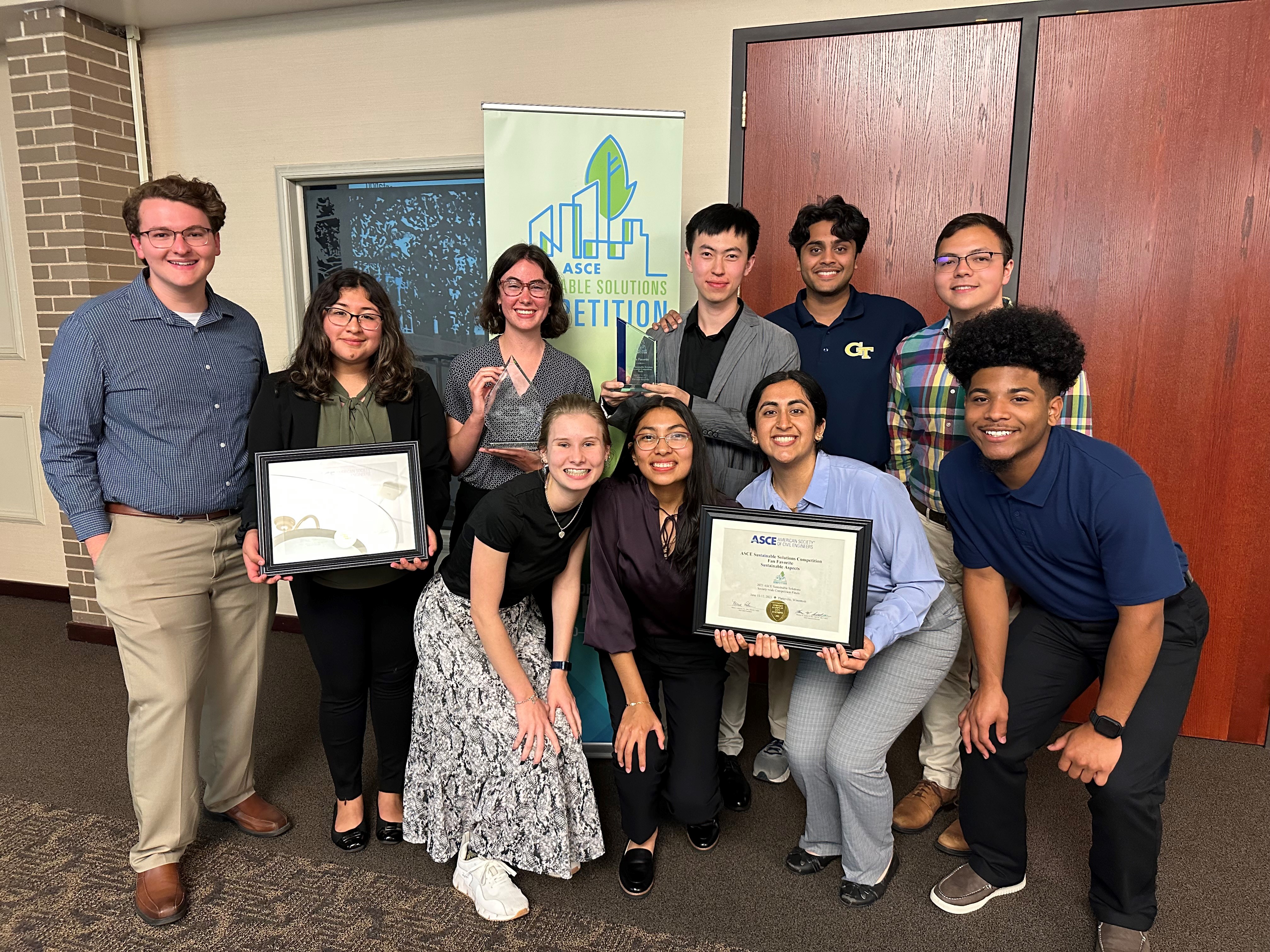 Georgia Tech 2023 Sustainable Solutions team