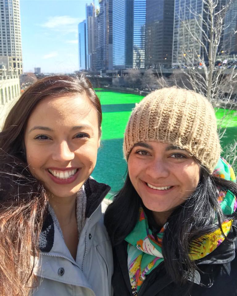 photo of Liz Ruedas and Isamar Escobar in Chicago