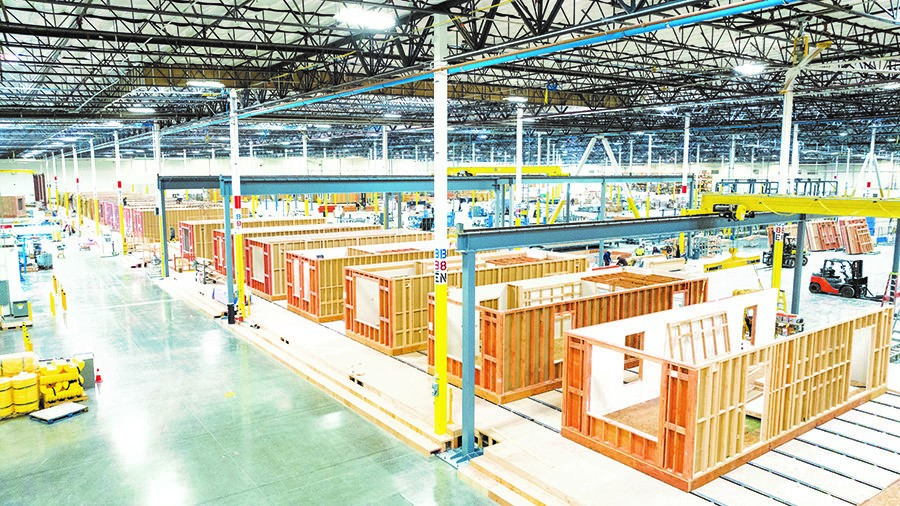 photo of modular factory