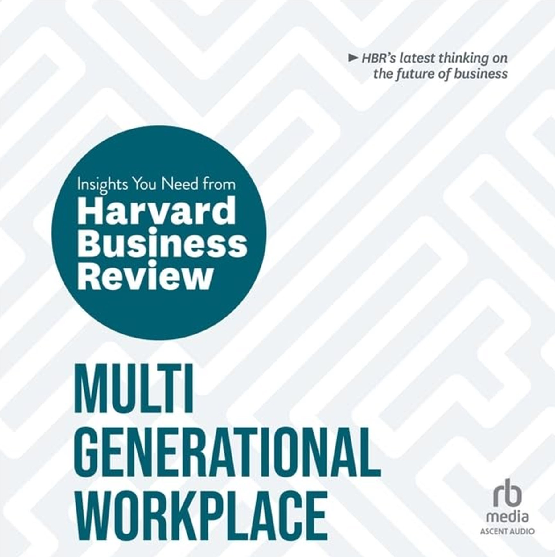book cover with title Multi Generational Workplace 