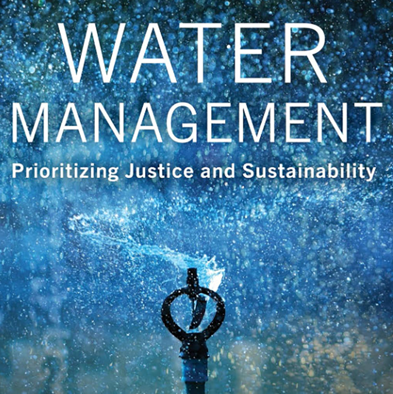 book cover depicting title Water Management