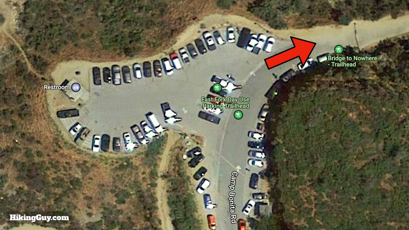 image of parking lot map