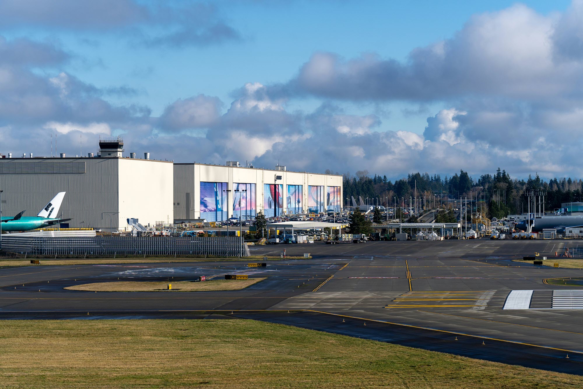 Photo of the Boeing Everette Factory