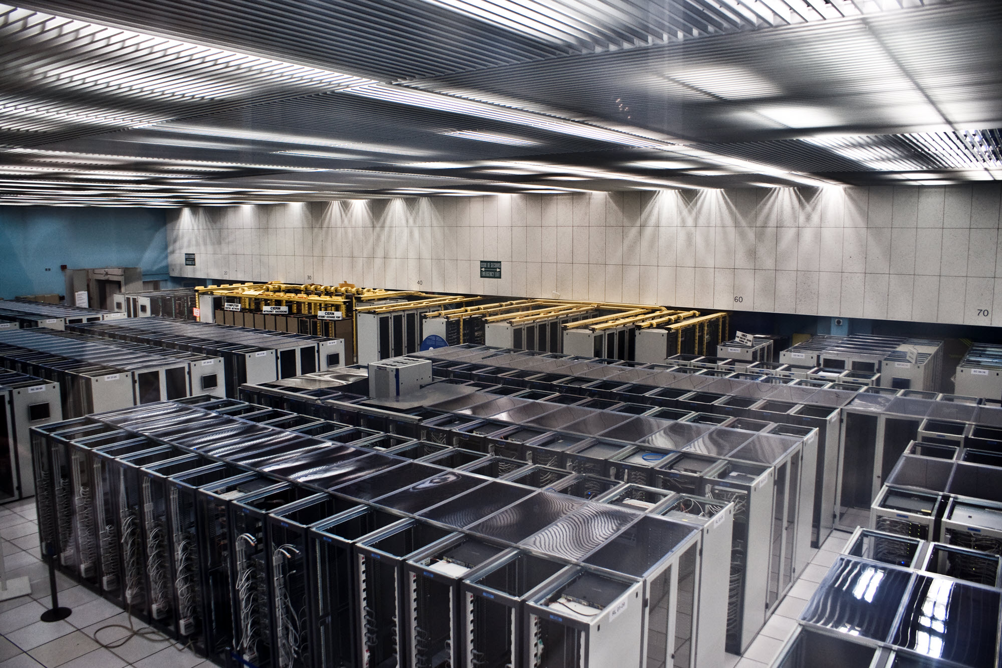 Photo of a data center