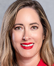 woman smiles for camera