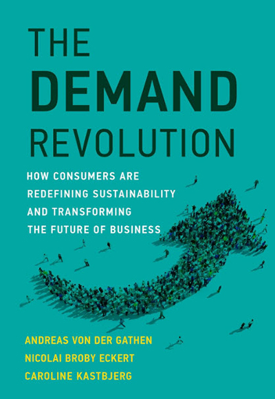book cover of The Demand Revolution featuring an upward pointing arrow