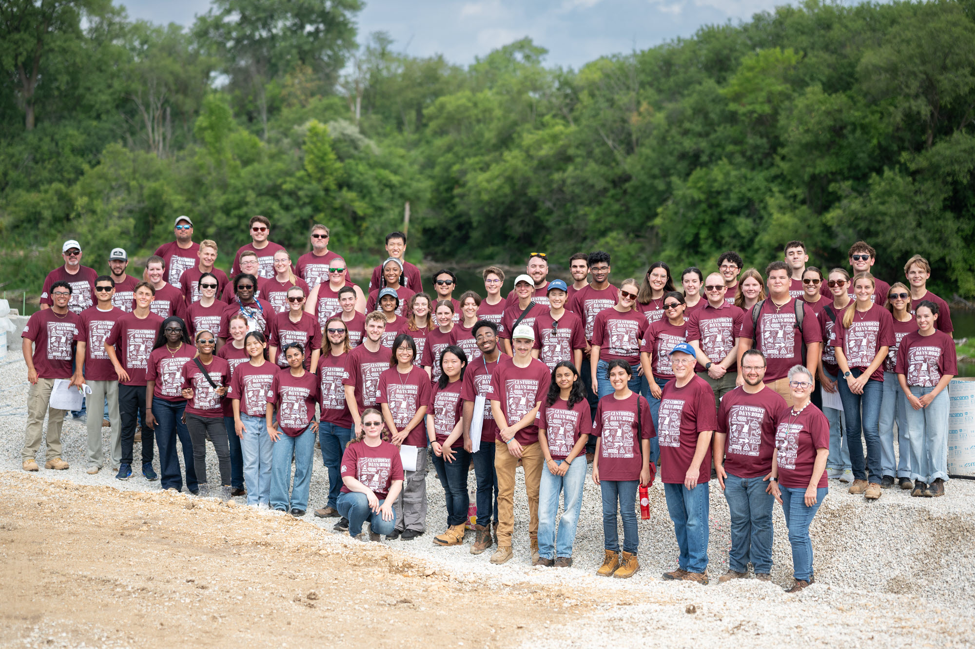 Photo of the 2025 CI Student Days competition participants