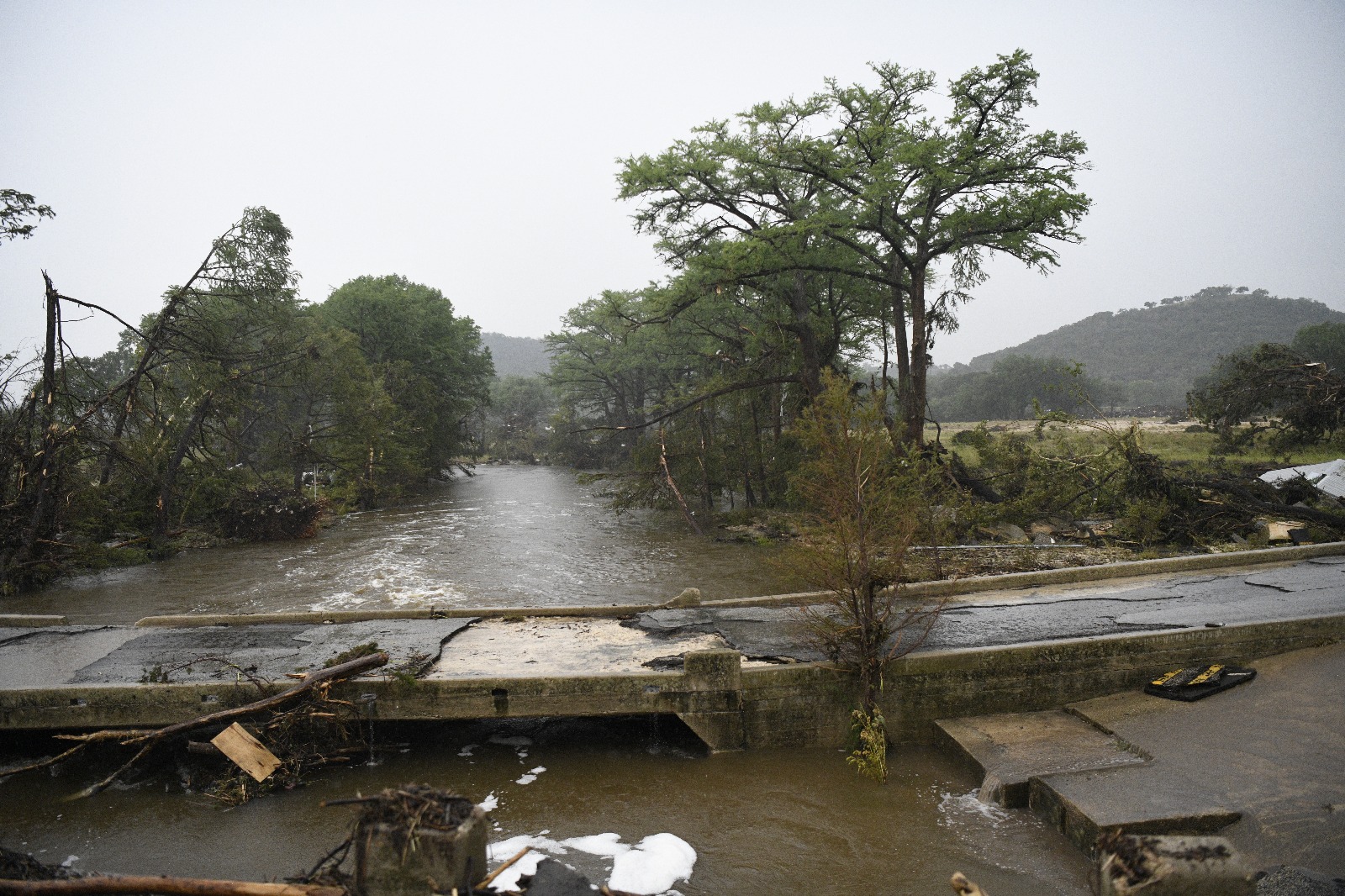 Photo of damage caused by July 2025 Texas floods