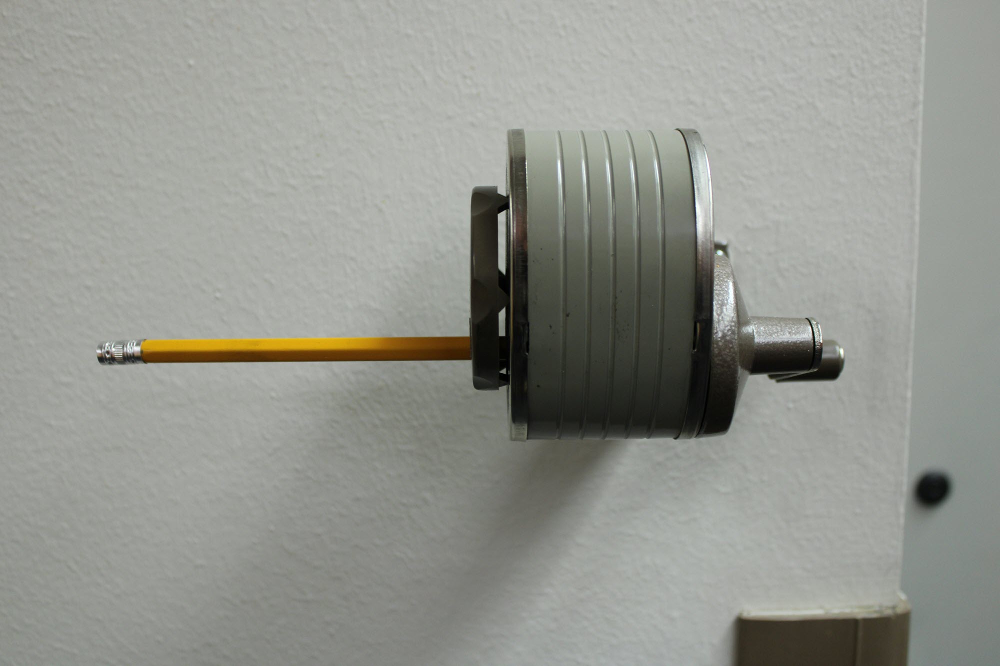 photo of a pencil sharpener