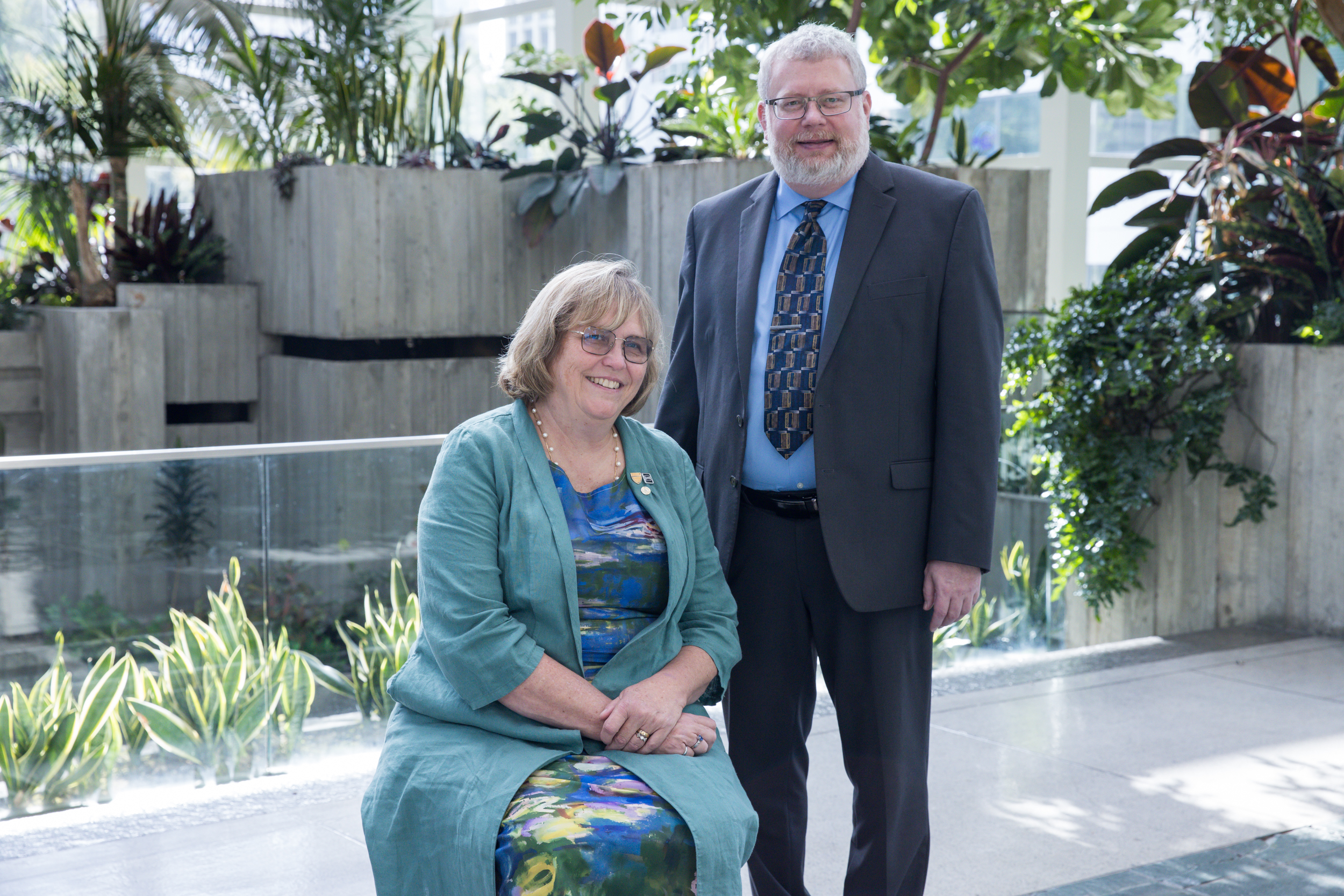 photo of Maria Lehman and Edward Stafford