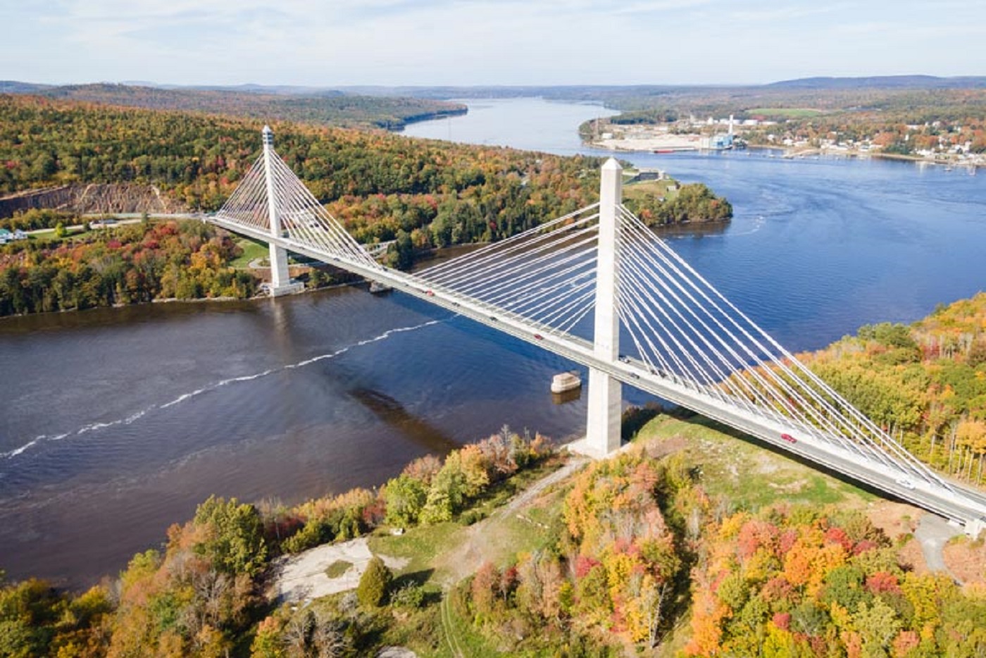 photo of Penobscot Narrows Bridge