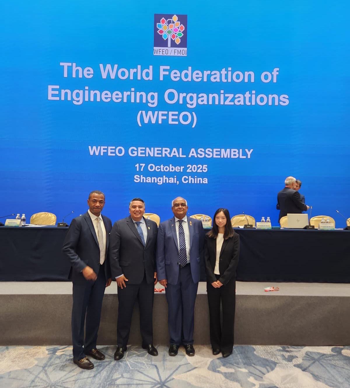 photo of ASCE contingent