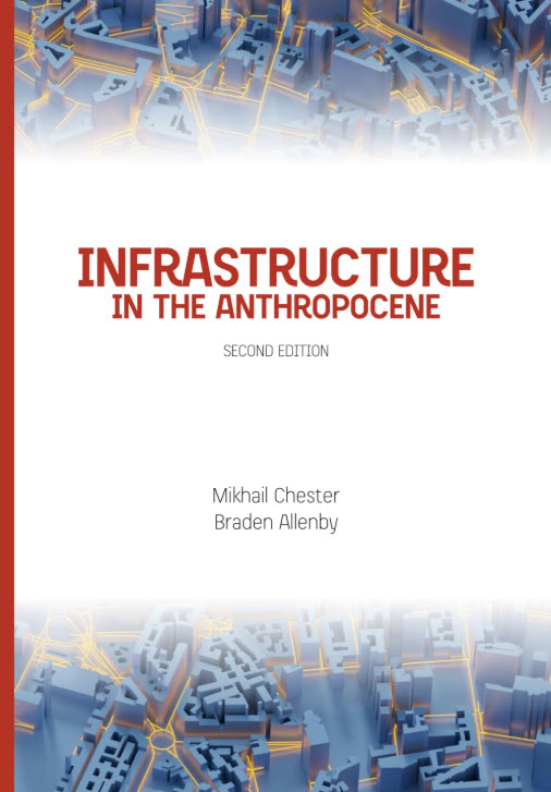book cover of Infrastructure in the Anthropocene book cover of Infrastructure in the Anthropocene