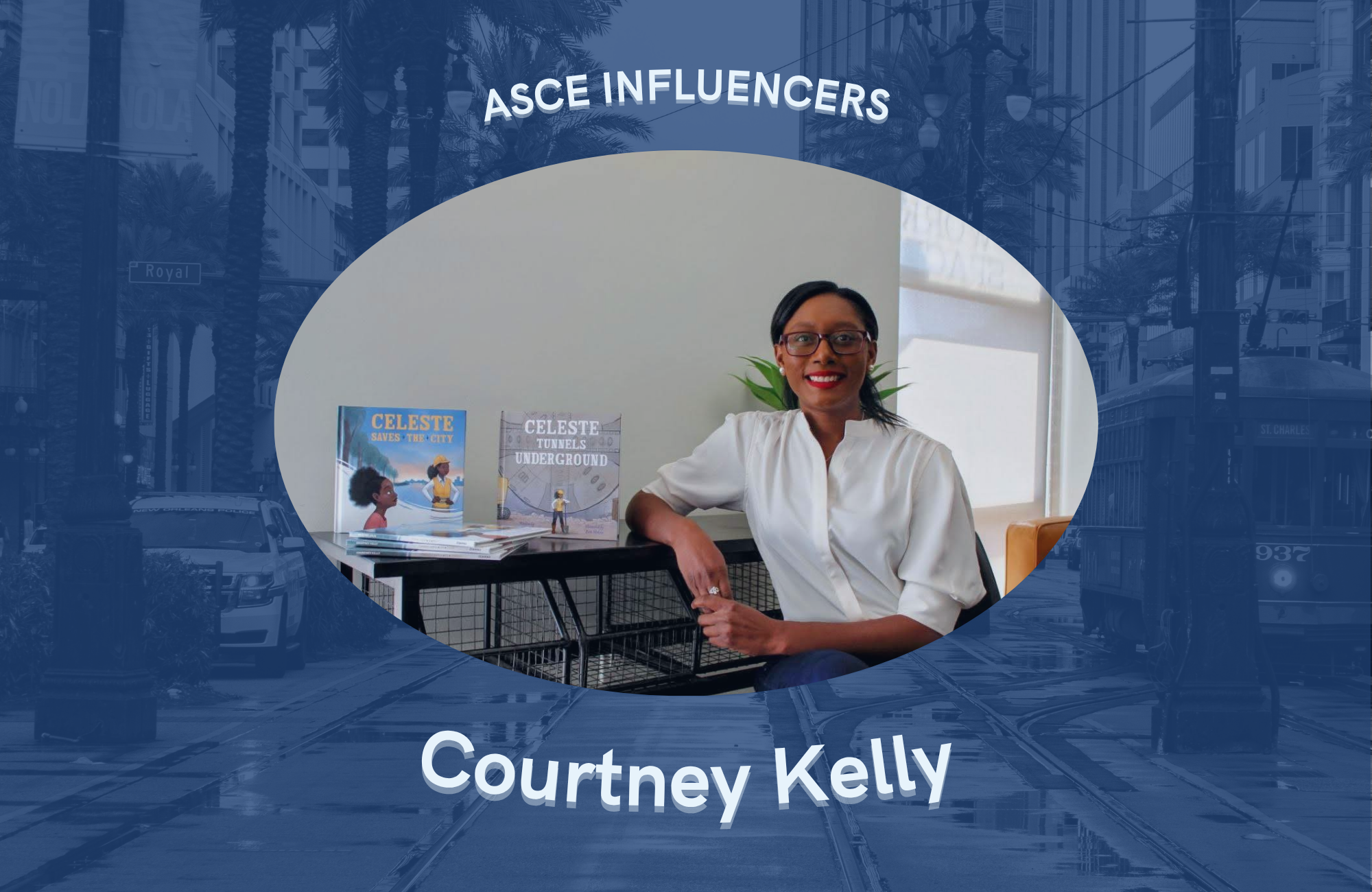 Photo of Courtney Kelly, author of celeste book series