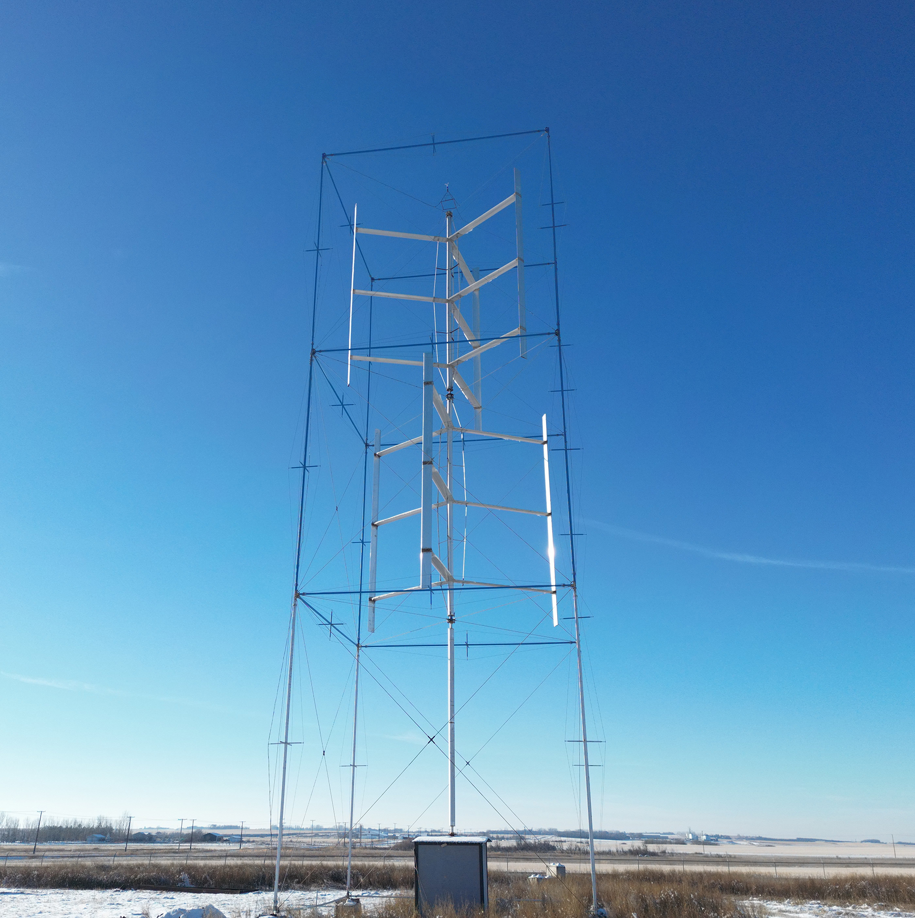 stacked vertical wind turbines