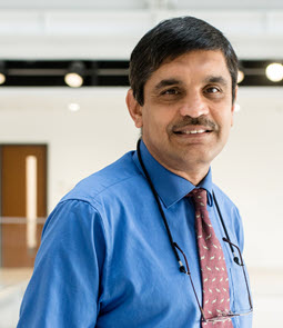 headshot of Chandra Bhat