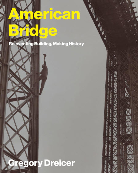 book cover of American Bridge featuring a lattice bridge book cover of American Bridge featuring a lattice bridge