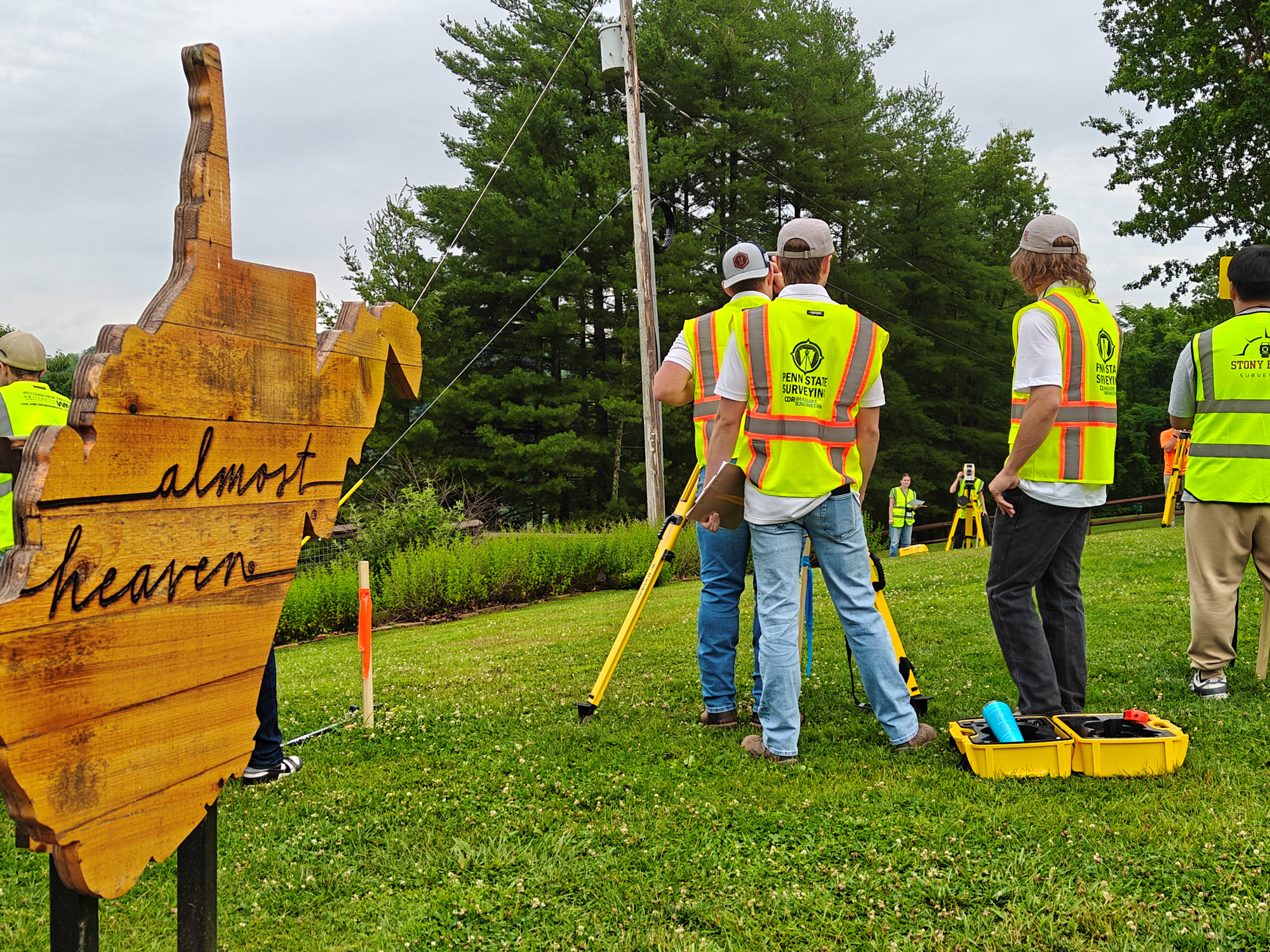 The 2026 Surveying Competition winning team