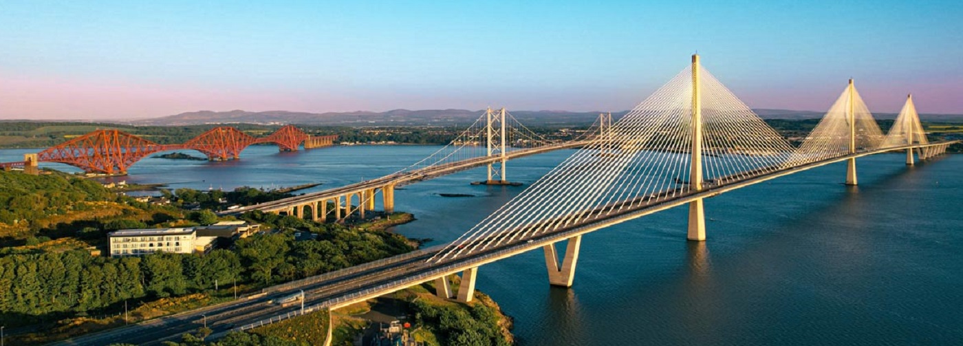 photo of Forth River bridges