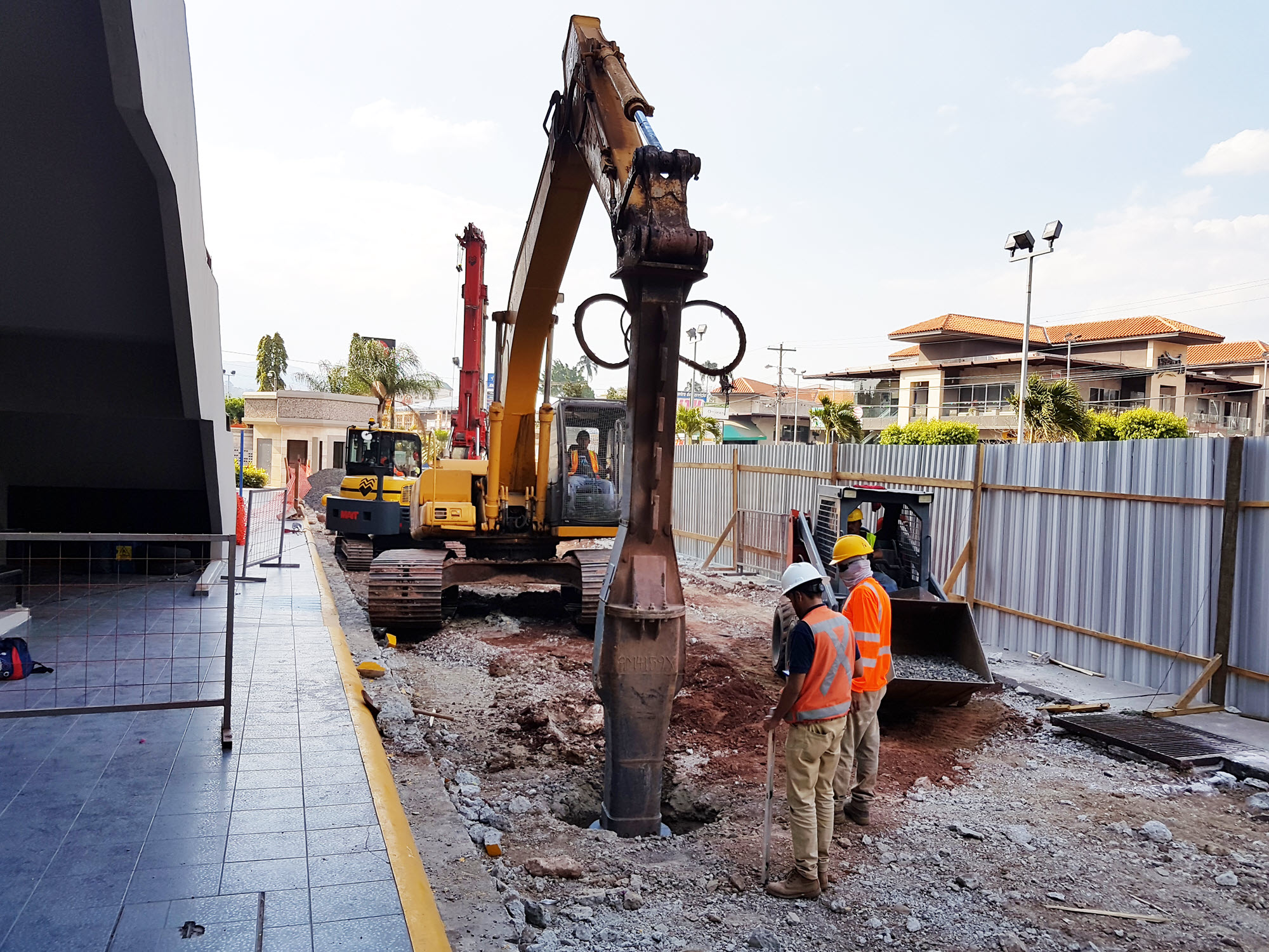 photo of construction site