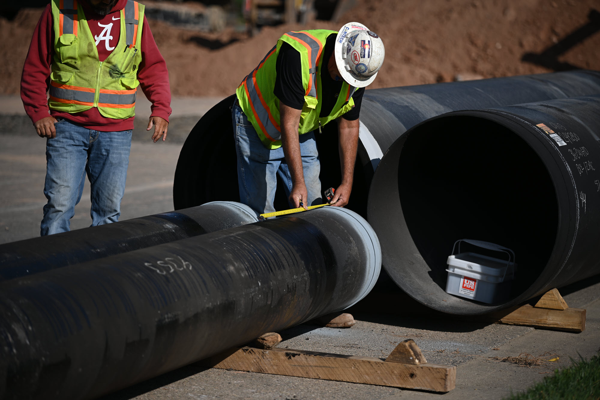 photo of DIPRA work on Fort Collins installation