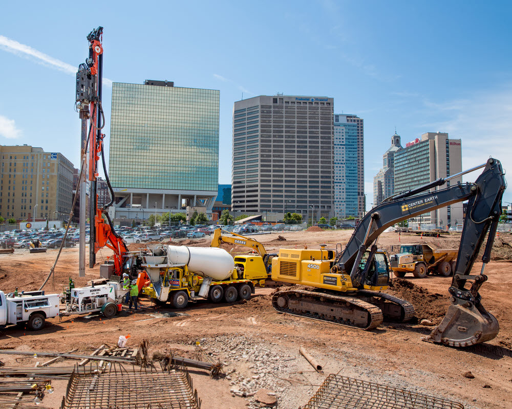 photo of construction site