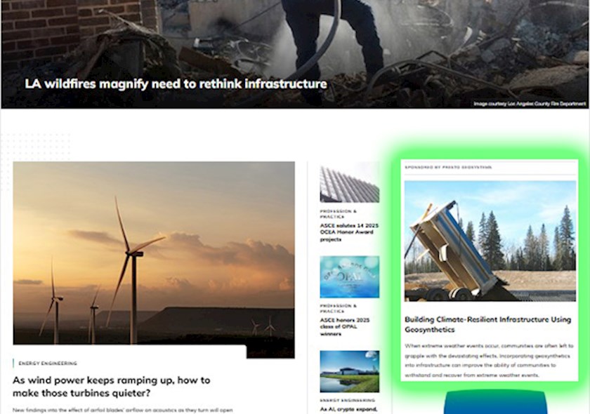 Image showing location sponsor content would be placed. Placement is located in the first component on the source home page on the right side of the screen.