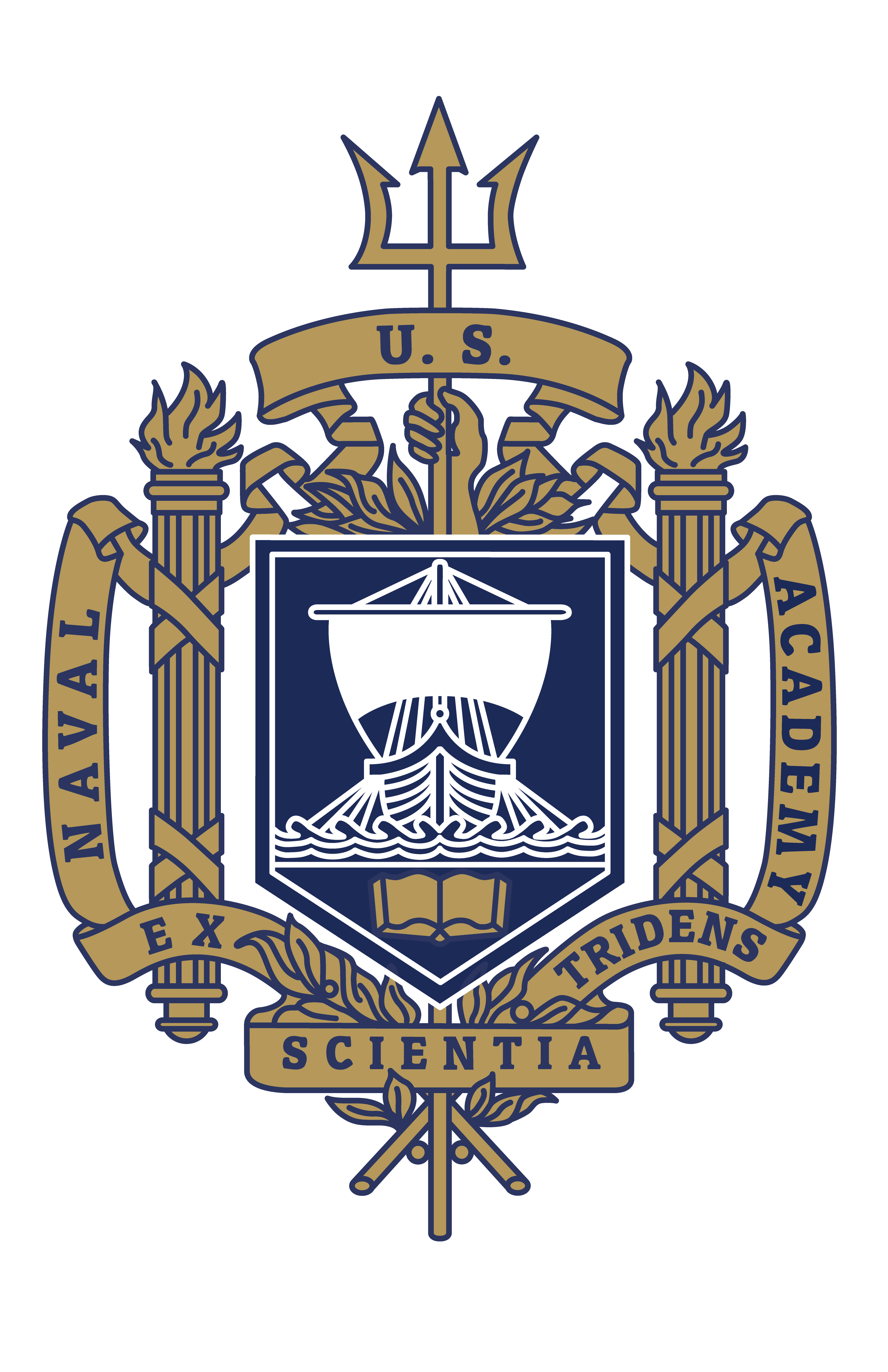 USNA official trident